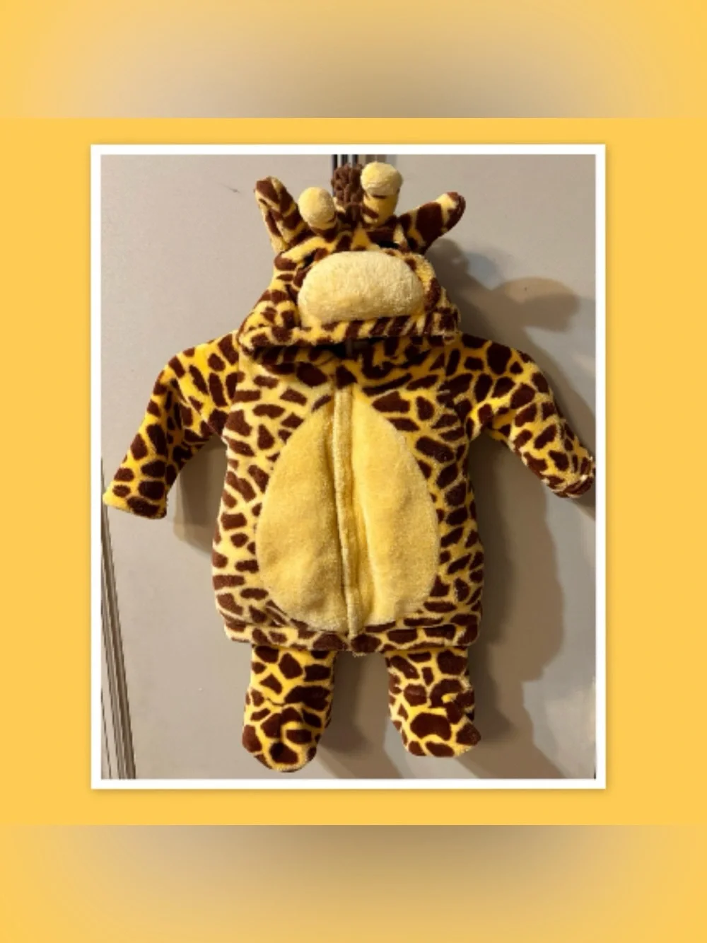 Gymboree Plush Baby 2 Pc. Giraffe Costume ~ Size 6-12 Months